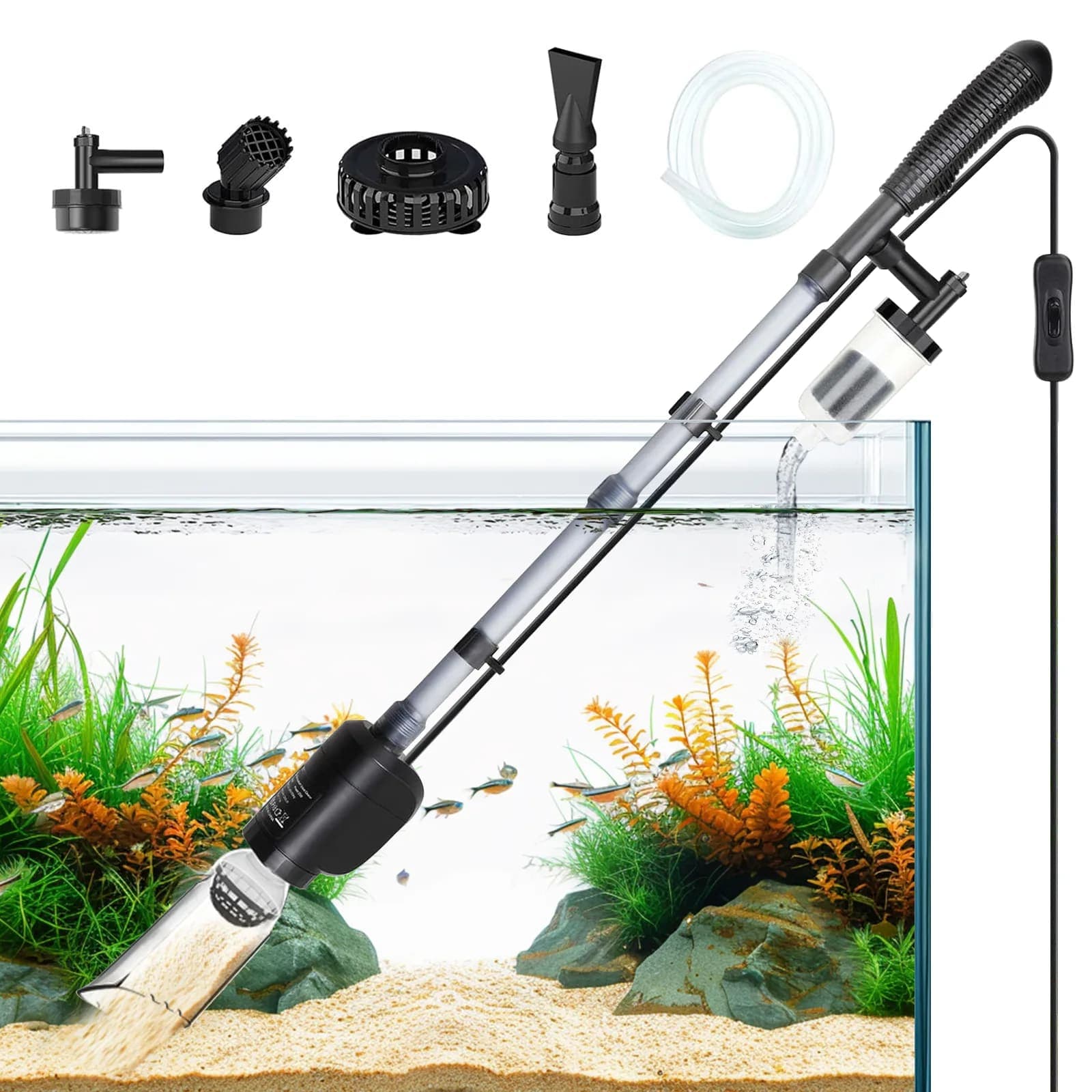 Gravel vacuum